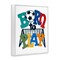 Stupell Industries Born To Play Soccer Framed Giclee, design by Connie Summers